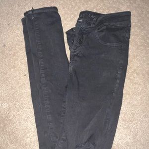 American Eagle ripped jeans